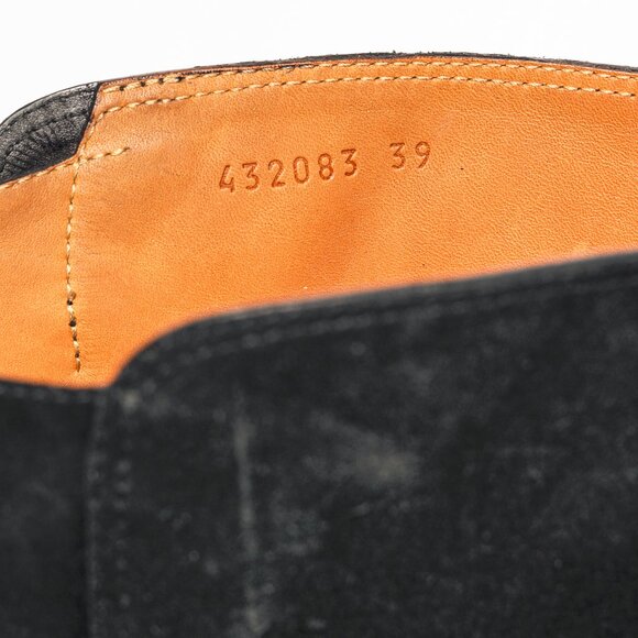 Gucci Dionysus Nero Suede Over-The-Knee Boots - Picture 13 of 13